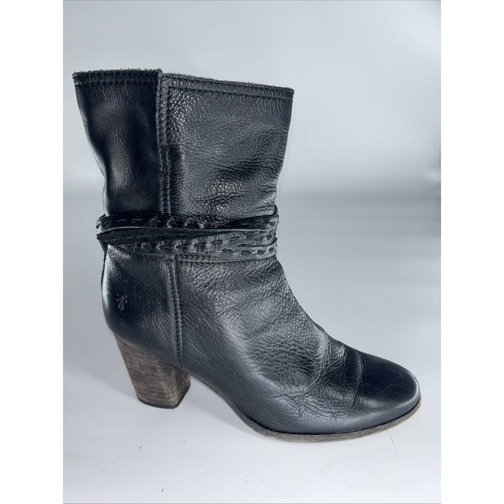 Frye- Naomi Pickstitch Leather Boots SIZE 9